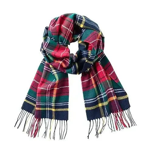 CALVIN & OLIVIA Lightweight Ultra-Soft Scarf - Perfect Holiday Gift for Men & Women - CALVIN