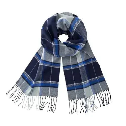 CALVIN & OLIVIA Ultra-Soft CasModazoneere Feel Scarf Winter Holiday Gift for Men & Women 