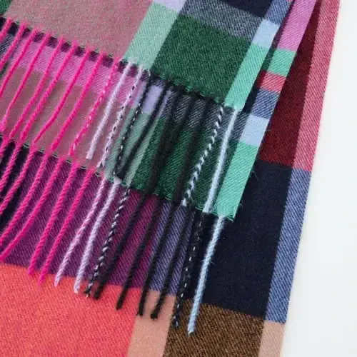 CALVIN & OLIVIA Lightweight Ultra-Soft Scarf - Perfect Holiday Gift for Men & Women - 4