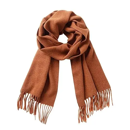 CALVIN & OLIVIA Lightweight Ultra-Soft Scarf - Perfect Holiday Gift for Men & Women - 1