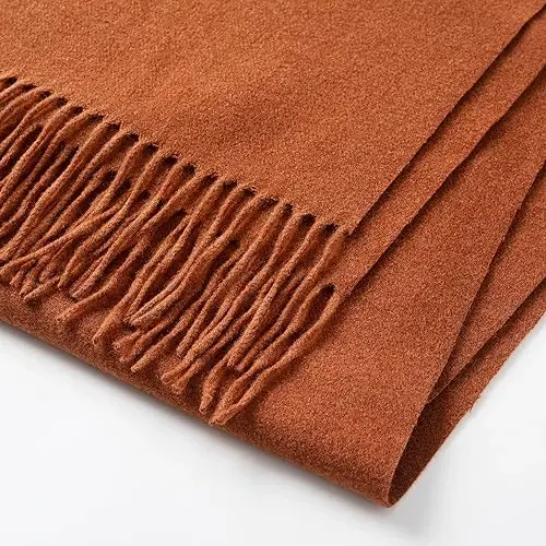 CALVIN & OLIVIA Lightweight Ultra-Soft Scarf - Perfect Holiday Gift for Men & Women - 5