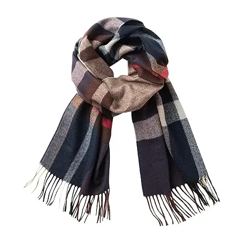 CALVIN & OLIVIA Lightweight Ultra-Soft Scarf - Perfect Holiday Gift for Men & Women - 2