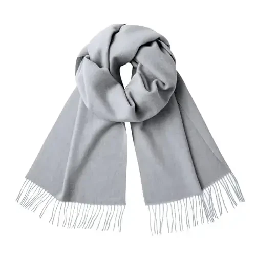 CALVIN & OLIVIA Lightweight Ultra-Soft Scarf - Perfect Holiday Gift for Men & Women - CALVIN