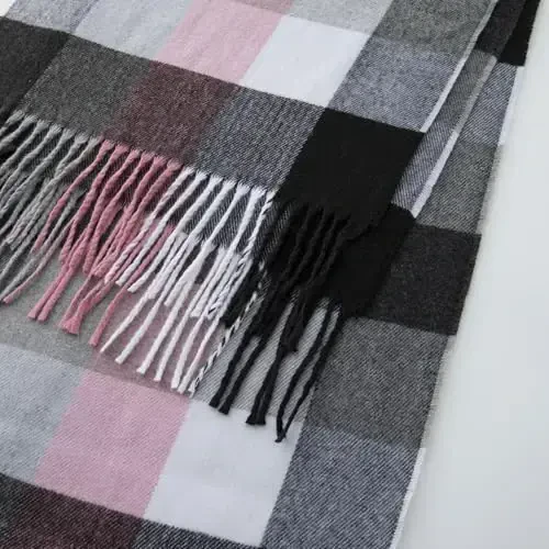 CALVIN & OLIVIA Lightweight Ultra-Soft Scarf - Perfect Holiday Gift for Men & Women - 5