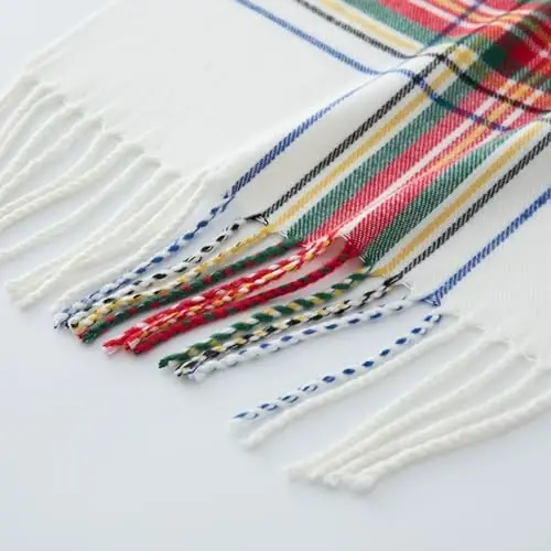 CALVIN & OLIVIA Women's Fall Winter Scarf Thick Classic Plaid Scarf Wrap Warmth Soft Oversized CasModazoneere Feel Scarves - 6