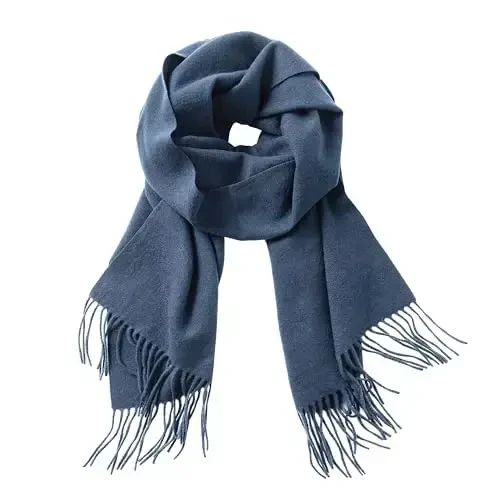CALVIN & OLIVIA Lightweight Ultra-Soft Scarf - Perfect Holiday Gift for Men & Women - CALVIN