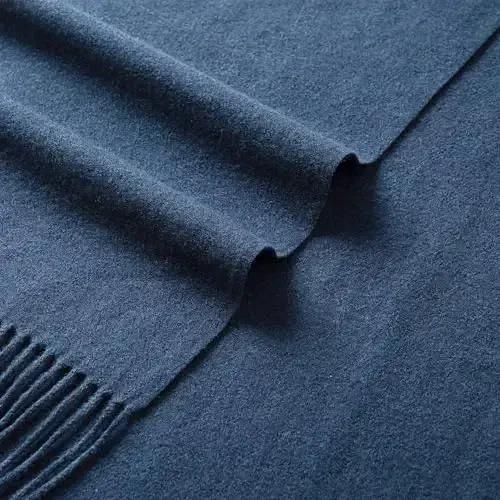 CALVIN & OLIVIA Women's Fall Winter Scarf Thick Classic Plaid Scarf Wrap Warmth Soft Oversized CasModazoneere Feel Scarves - 4