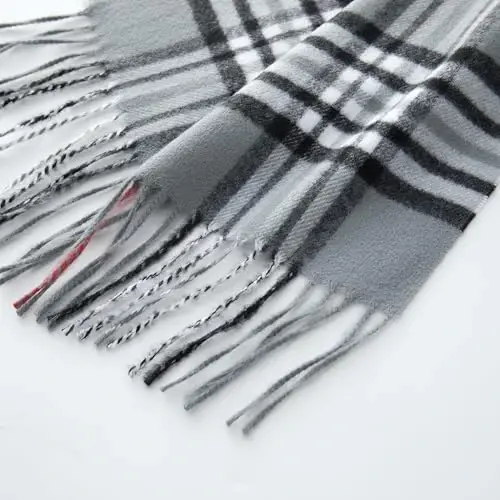 CALVIN & OLIVIA Lightweight Ultra-Soft Scarf - Perfect Holiday Gift for Men & Women - 5