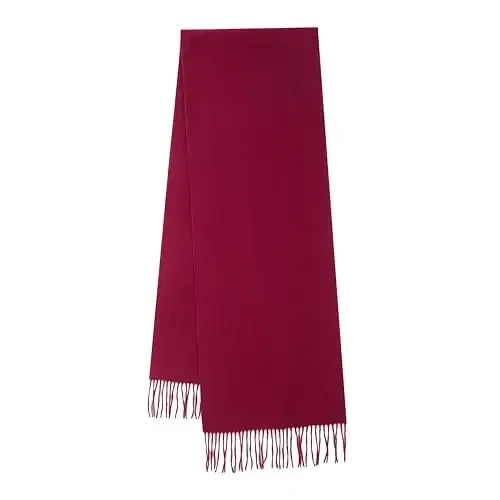 CALVIN & OLIVIA Women's Fall Winter Scarf Thick Classic Plaid Scarf Wrap Warmth Soft Oversized CasModazoneere Feel Scarves - CALVIN & OLIVIA (1)