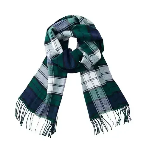 CALVIN & OLIVIA Ultra-Soft CasModazoneere Feel Scarf Winter Holiday Gift for Men & Women - CALVIN
