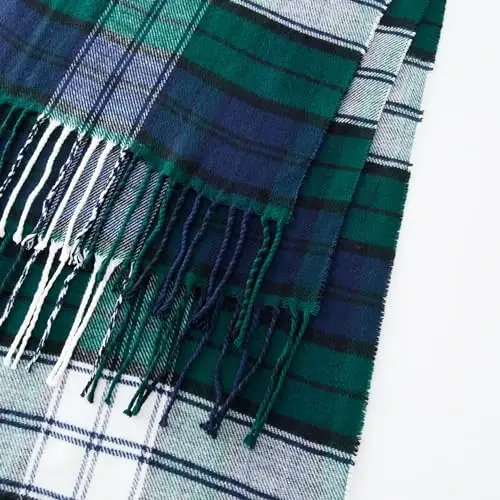 CALVIN & OLIVIA Ultra-Soft CasModazoneere Feel Scarf Winter Holiday Gift for Men & Women - 5