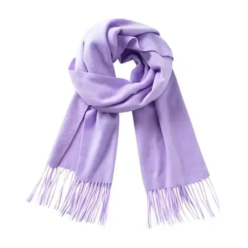 CALVIN & OLIVIA Lightweight Ultra-Soft Scarf - Perfect Holiday Gift for Men & Women 