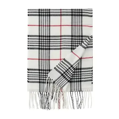 CALVIN & OLIVIA Lightweight Ultra-Soft Scarf - Perfect Holiday Gift for Men & Women - 4