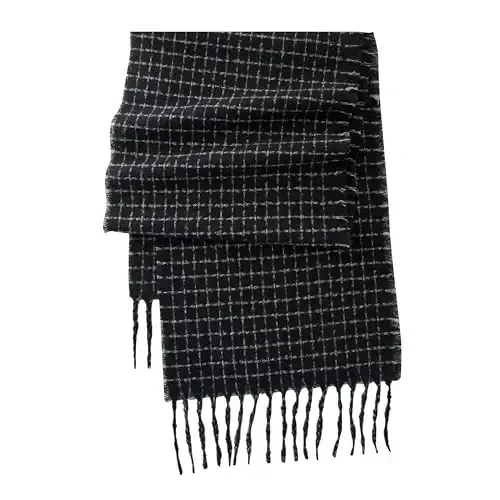 CALVIN & OLIVIA Lightweight Ultra-Soft Scarf - Perfect Holiday Gift for Men & Women - 1