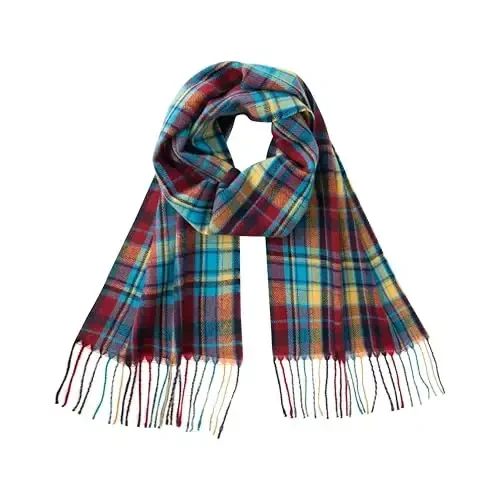 CALVIN & OLIVIA Lightweight Ultra-Soft Scarf - Perfect Holiday Gift for Men & Women 