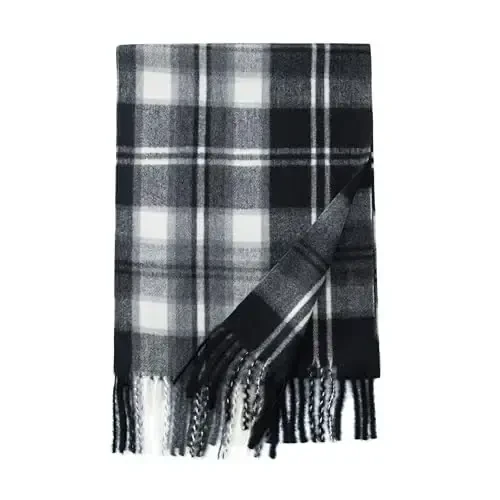 CALVIN & OLIVIA Lightweight Ultra-Soft Scarf - Perfect Holiday Gift for Men & Women - 2