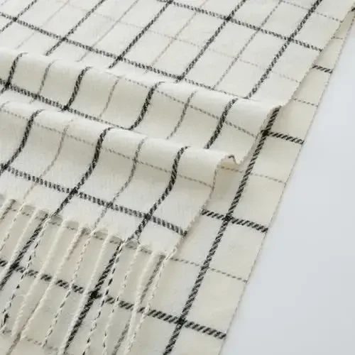 CALVIN & OLIVIA Lightweight Ultra-Soft Scarf - Perfect Holiday Gift for Men & Women - 4