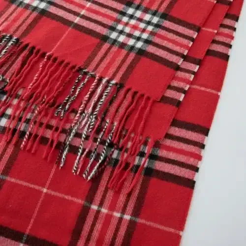 CALVIN & OLIVIA Lightweight Ultra-Soft Scarf - Perfect Holiday Gift for Men & Women - 3