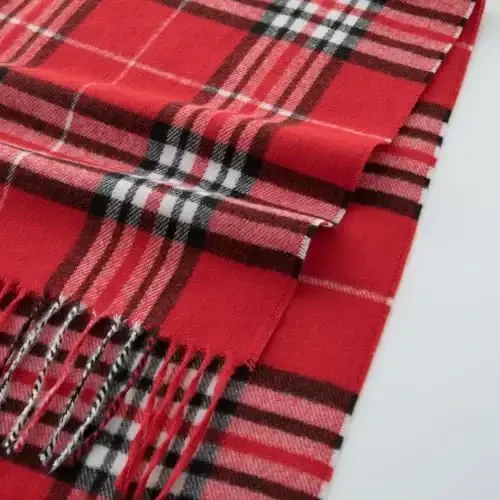 CALVIN & OLIVIA Lightweight Ultra-Soft Scarf - Perfect Holiday Gift for Men & Women - 4