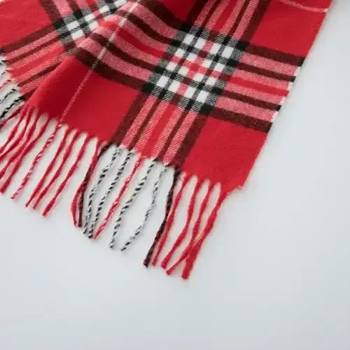 CALVIN & OLIVIA Lightweight Ultra-Soft Scarf - Perfect Holiday Gift for Men & Women - 5