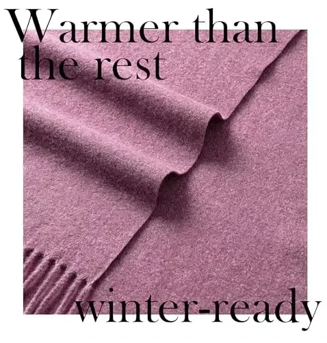 CALVIN & OLIVIA Lightweight Ultra-Soft Scarf - Perfect Holiday Gift for Men & Women - 4