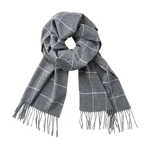 CALVIN & OLIVIA Lightweight Ultra-Soft Scarf - Perfect Holiday Gift for Men & Women - 1