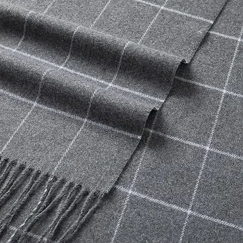 CALVIN & OLIVIA Lightweight Ultra-Soft Scarf - Perfect Holiday Gift for Men & Women - 4