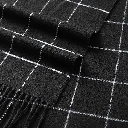 CALVIN & OLIVIA Lightweight Ultra-Soft Scarf - Perfect Holiday Gift for Men & Women - 4