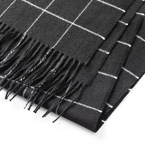 CALVIN & OLIVIA Lightweight Ultra-Soft Scarf - Perfect Holiday Gift for Men & Women - 5