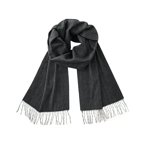 CALVIN & OLIVIA Lightweight Ultra-Soft Scarf - Perfect Holiday Gift for Men & Women - CALVIN