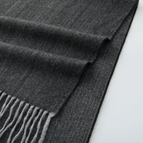 CALVIN & OLIVIA Lightweight Ultra-Soft Scarf - Perfect Holiday Gift for Men & Women - 4