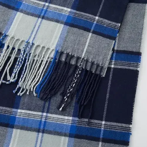 CALVIN & OLIVIA Lightweight Ultra-Soft Scarf - Perfect Holiday Gift for Men & Women - 6