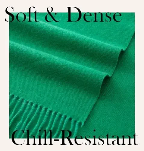 CALVIN & OLIVIA Ultra-Soft CasModazoneere Feel Scarf Winter Holiday Gift for Men & Women - 4