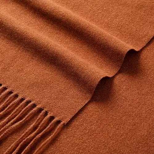 CALVIN & OLIVIA Lightweight Ultra-Soft Scarf - Perfect Holiday Gift for Men & Women - 4