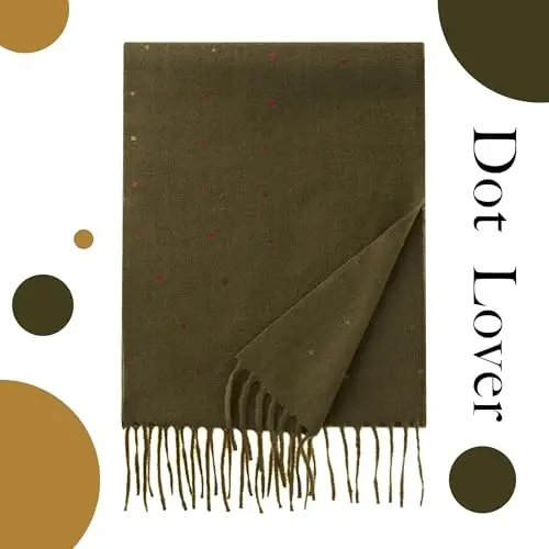 CALVIN & OLIVIA Lightweight Ultra-Soft Scarf - Perfect Holiday Gift for Men & Women - CALVIN & OLIVIA (1)