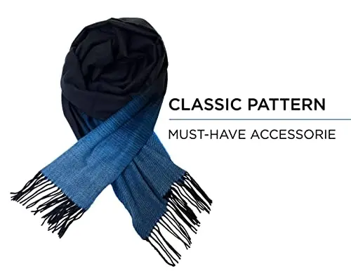 CALVIN & OLIVIA Lightweight Ultra-Soft Scarf - Perfect Holiday Gift for Men & Women - 4