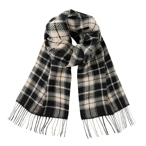 CALVIN & OLIVIA Lightweight Ultra-Soft Scarf - Perfect Holiday Gift for Men & Women - 1