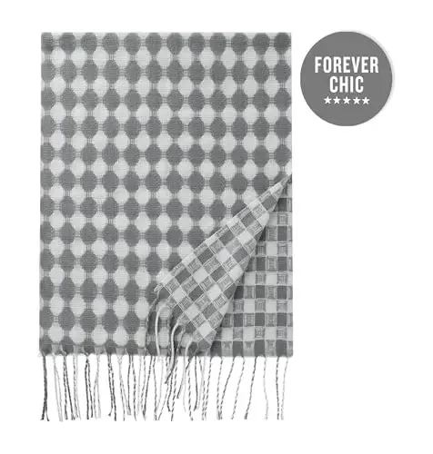 CALVIN & OLIVIA Lightweight Ultra-Soft Scarf - Perfect Holiday Gift for Men & Women - 2