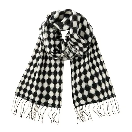 CALVIN & OLIVIA Lightweight Ultra-Soft Scarf - Perfect Holiday Gift for Men & Women - 1