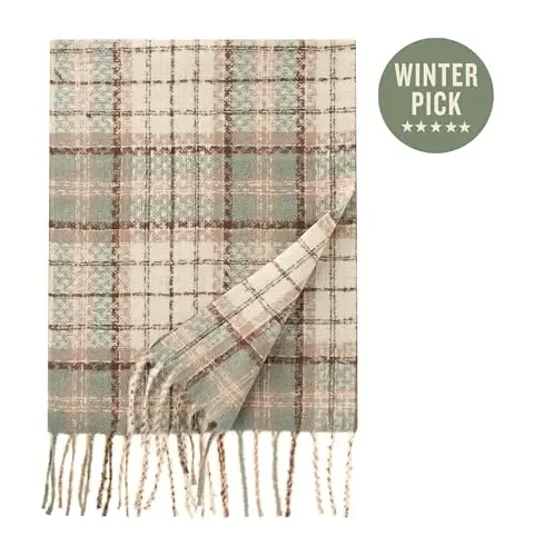 CALVIN & OLIVIA Lightweight Ultra-Soft Scarf - Perfect Holiday Gift for Men & Women - 2