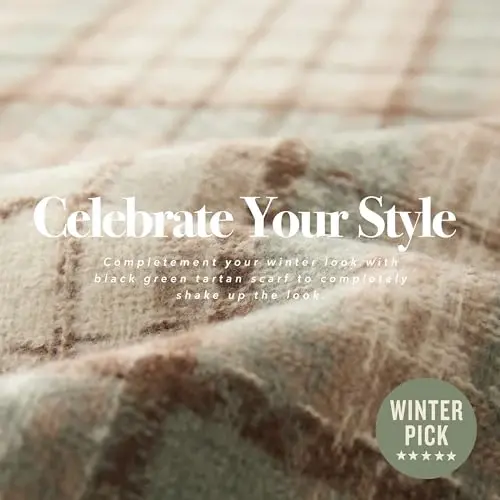 CALVIN & OLIVIA Lightweight Ultra-Soft Scarf - Perfect Holiday Gift for Men & Women - 3