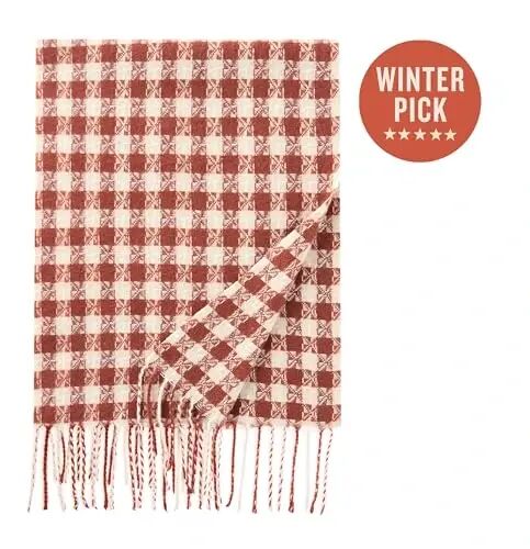 CALVIN & OLIVIA Lightweight Ultra-Soft Scarf - Perfect Holiday Gift for Men & Women - Calvin (1)