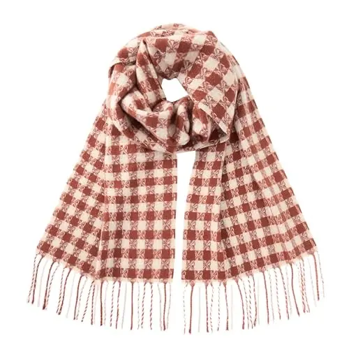 CALVIN & OLIVIA Lightweight Ultra-Soft Scarf - Perfect Holiday Gift for Men & Women - 1