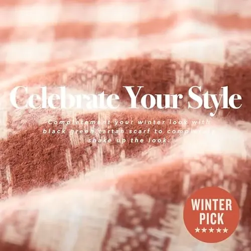 CALVIN & OLIVIA Lightweight Ultra-Soft Scarf - Perfect Holiday Gift for Men & Women - 3