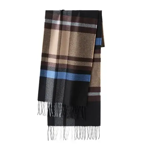 CALVIN & OLIVIA Lightweight Ultra-Soft Scarf - Perfect Holiday Gift for Men & Women - 2