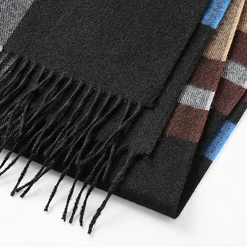 CALVIN & OLIVIA Lightweight Ultra-Soft Scarf - Perfect Holiday Gift for Men & Women - 4