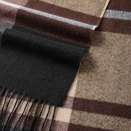 CALVIN & OLIVIA Lightweight Ultra-Soft Scarf - Perfect Holiday Gift for Men & Women - 5