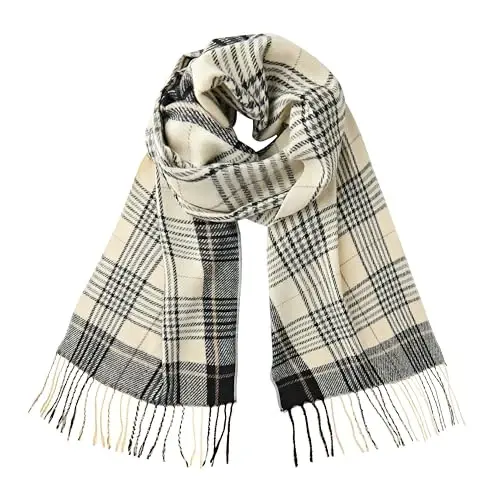 CALVIN & OLIVIA Lightweight Ultra-Soft Scarf - Perfect Holiday Gift for Men & Women - 1