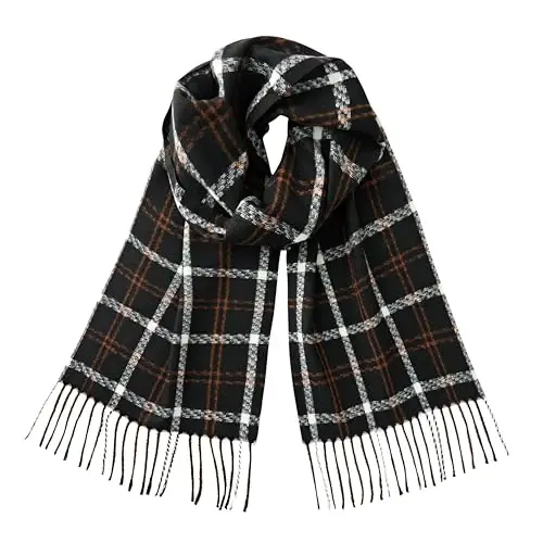 CALVIN & OLIVIA Lightweight Ultra-Soft Scarf - Perfect Holiday Gift for Men & Women - 1