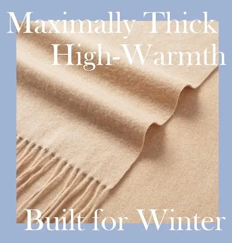 CALVIN & OLIVIA Lightweight Ultra-Soft Scarf - Perfect Holiday Gift for Men & Women - 4